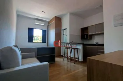 Studio com 1 dormitório para alugar, 30 m² por r$ 2.700,01/mês - jardim dom bosco - jaguariúna/sp