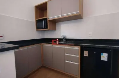 Studio com 1 dormitório para alugar, 30 m² por r$ 2.700/mês - jardim dom bosco - jaguariúna/sp