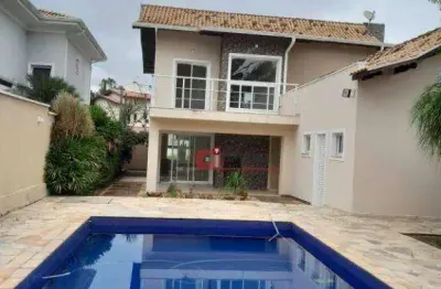 Casa com 5 dormitórios, 333 m² - venda por r$ 1.700.000,00 ou aluguel por r$ 11.730,00/mês - estância das flores - jaguariúna/sp