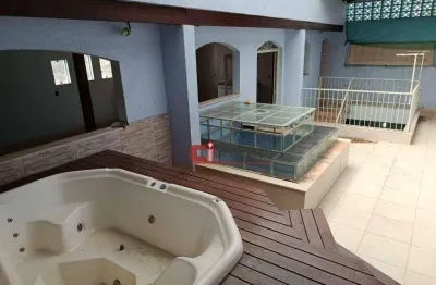 Sobrado com 3 dormitórios para alugar, 290 m² por R$ 3.798,16/mês - Jardim Laranjeiras - Jaguariúna/SP