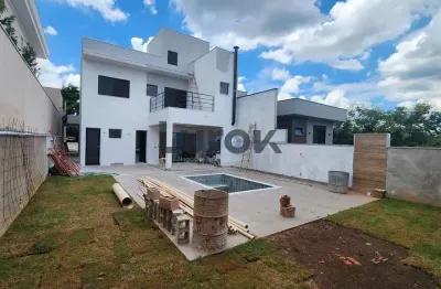 Casa à venda 3 quartos, 3 suites, 4 vagas, 330m², condomínio residencial flor da serra, valinhos -
