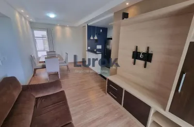 Apto mobiliado para locação 2 quartos, 1 vaga, parque jambeiro, campinas - sp | brisa da mata