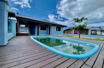 Casa em condomínio fechado com 3 quartos à venda na heitor villa lobos, 134, arpoador, xangri-lá por r$ 600.000