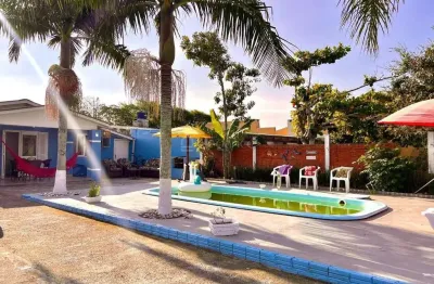 Casa em condomínio fechado com 3 quartos à venda na rua das hortências, 107, noiva do mar, xangri-lá por r$ 585.000
