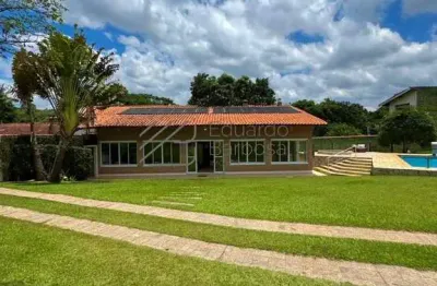 Estancia dos lagos - chácara em condomínio a venda em atibaia, belíssima área gourmet, casa com 5 dormitórios