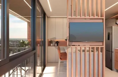 Apartamento studio à venda, 40 m² - centro - santa cruz do sul/rs