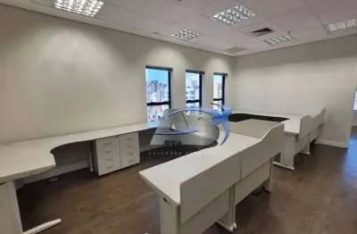 Conjunto comercial em pinheiros com 120m² pronto  semi mobiliado2 vagas