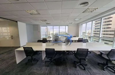 Conjunto para alugar, 136 m² por r$ 20.178,15/mês - brooklin paulista - são paulo/sp