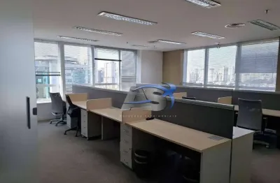 Conjunto para alugar, 192 m² por r$ 27.597,19/mês - brooklin - são paulo/sp