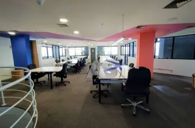 Andar corporativo para alugar, 752 m² por r$ 81.062,00/mês - itaim bibi - são paulo/sp
