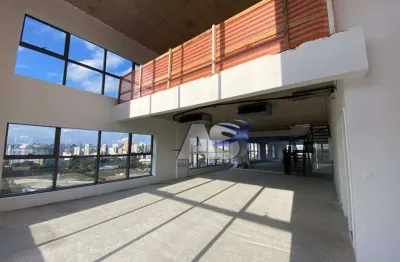 Andar corporativo para alugar, 448 m² por r$ 82.672,01/mês - moema - são paulo/sp