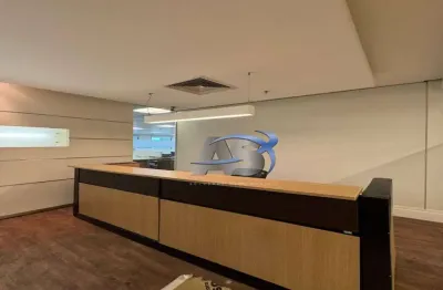 Andar corporativo para alugar, 597 m² por r$ 63.598,42/mês - chácara santo antônio - são paulo/sp