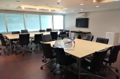 Andar corporativo para alugar, 256 m² por r$ 52.391,01/mês - moema - são paulo/sp