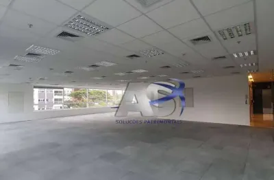 Andar corporativo para alugar, 514 m² por r$ 64.295,00/mês - brooklin - são paulo/sp