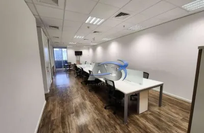 Conjunto para alugar, 130 m² por r$ 21.310,00/mês - brooklin - são paulo/sp