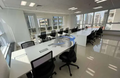 Conjunto para alugar, 202 m² por r$ 24.240,01/mês - brooklin - são paulo/sp