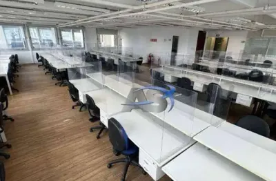 Conjunto mobiliado na berrini / brooklin 415m² c/  7 vagas