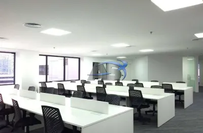Conjunto para alugar, 224 m² por r$ 29.630,01/mês - brooklin - são paulo/sp