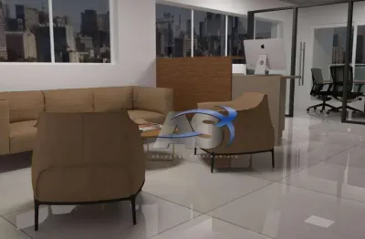 Conjunto comercial na vila madalena 100m² com 2 vagas de garagem pronto.