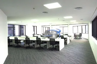 Conjunto para alugar, 224 m² por r$ 29.876,72/mês - brooklin - são paulo/sp