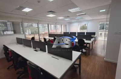 Conjunto para alugar, 107 m² por r$ 12.602,00/mês - brooklin - são paulo/sp