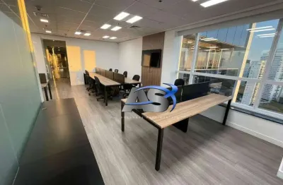 Conjunto para alugar, 204 m² por r$ 26.300,01/mês - brooklin - são paulo/sp