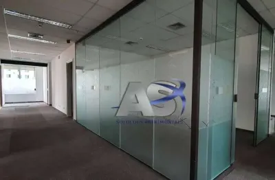 Andar corporativo para alugar, 503 m² por r$ 41.623,00/mês - chácara santo antônio - santo amaro/sp