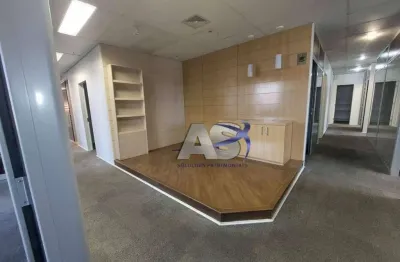 Andar corporativo para alugar, 503 m² por r$ 40.950,00/mês - chácara santo antônio - santo amaro/sp