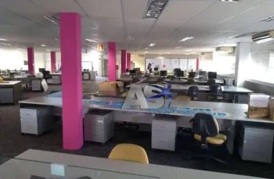 Andar corporativo para alugar, 612 m² por r$ 30.600,01/mês - jardim do mar - são bernardo do campo/sp