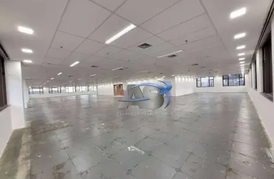 Andar corporativo no brooklin c/ 855m² em vão livre  20 vagas