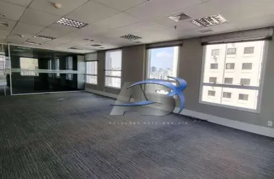 Andar corporativo para alugar, 400 m² por r$ 48.322,00/mês - vila olímpia - são paulo/sp