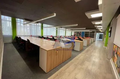 Andar corporativo totalmente mobiliado para alugar, 3455 m² por r$ 203.845/mês - lapa de baixo - são paulo/sp