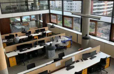 Andar corporativo para alugar, 810 m² por r$ 129.650,10/mês - vila madalena - são paulo/sp