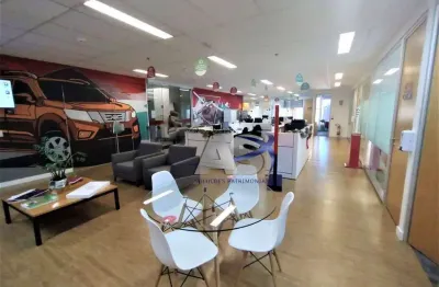 Andar corporativo para alugar, 762 m² por r$ 192.600,01/mês - indianópolis - são paulo/sp