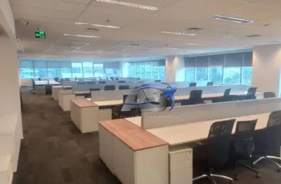 Andar corporativo para alugar, 1853 m² por r$ 304.683,00/mês - brooklin - são paulo/sp
