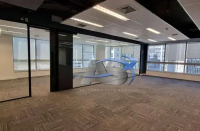 Andar corporativo para alugar, 452 m² por r$ 74.122,00/mês - itaim bibi - são paulo/sp
