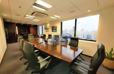 Andar corporativo para alugar, 326 m² por r$ 51.722,00/mês - itaim bibi - são paulo/sp