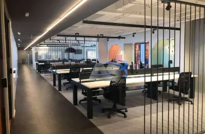 Andar corporativo para alugar, 671 m² por r$ 86.486,00/mês - pinheiros - são paulo/sp