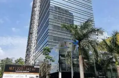 Andar corporativo para alugar, 334 m² por r$ 48.500,00/mês - pinheiros - são paulo/sp