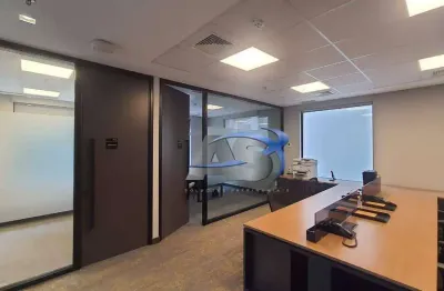 Andar corporativo para alugar, 218 m² por r$ 87.854,01/mês - itaim bibi - são paulo/sp