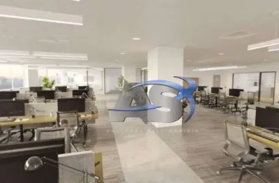 Andar corporativo para alugar, 1539 m² por r$ 123.396,00/mês - vila olímpia - são paulo/sp