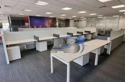 Andar corporativo para alugar, 2198 m² por r$ 332.621,38/mês - vila olímpia - são paulo/sp