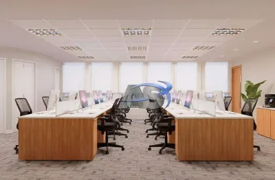 Andar corporativo para alugar, 400 m² por r$ 57.360,00/mês - itaim bibi - são paulo/sp
