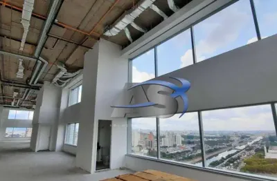 Andar corporativo para alugar, 900 m² por r$ 102.520,01/mês - barra funda - são paulo/sp