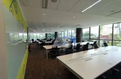 Andar corporativo para alugar, 871 m² por r$ 193.675,57/mês - itaim bibi - são paulo/sp
