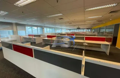 Andar corporativo para alugar, 1294 m² por r$ 147.491,30/mês - brooklin - são paulo/sp