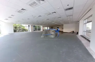 Andar corporativo em pinheiros 528m² com 7 vagas de garagem, todo em vão livre com garden.
