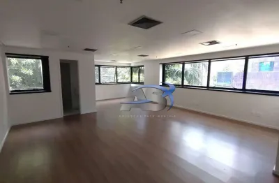 Andar corporativo para alugar, 130 m² por r$ 14.456,89/mês - moema - são paulo/sp