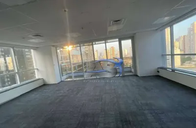 Andar corporativo para alugar, 406 m² por r$ 50.066,26/mês - brooklin - são paulo/sp