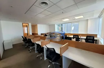 Conjunto para alugar, 344 m² por r$ 48.997,37/mês - brooklin - são paulo/sp